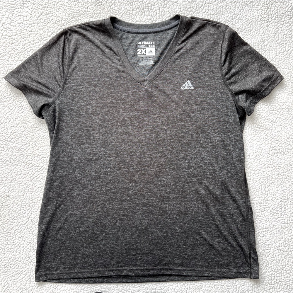 Adidas V-neck Dryfit T-Shirt